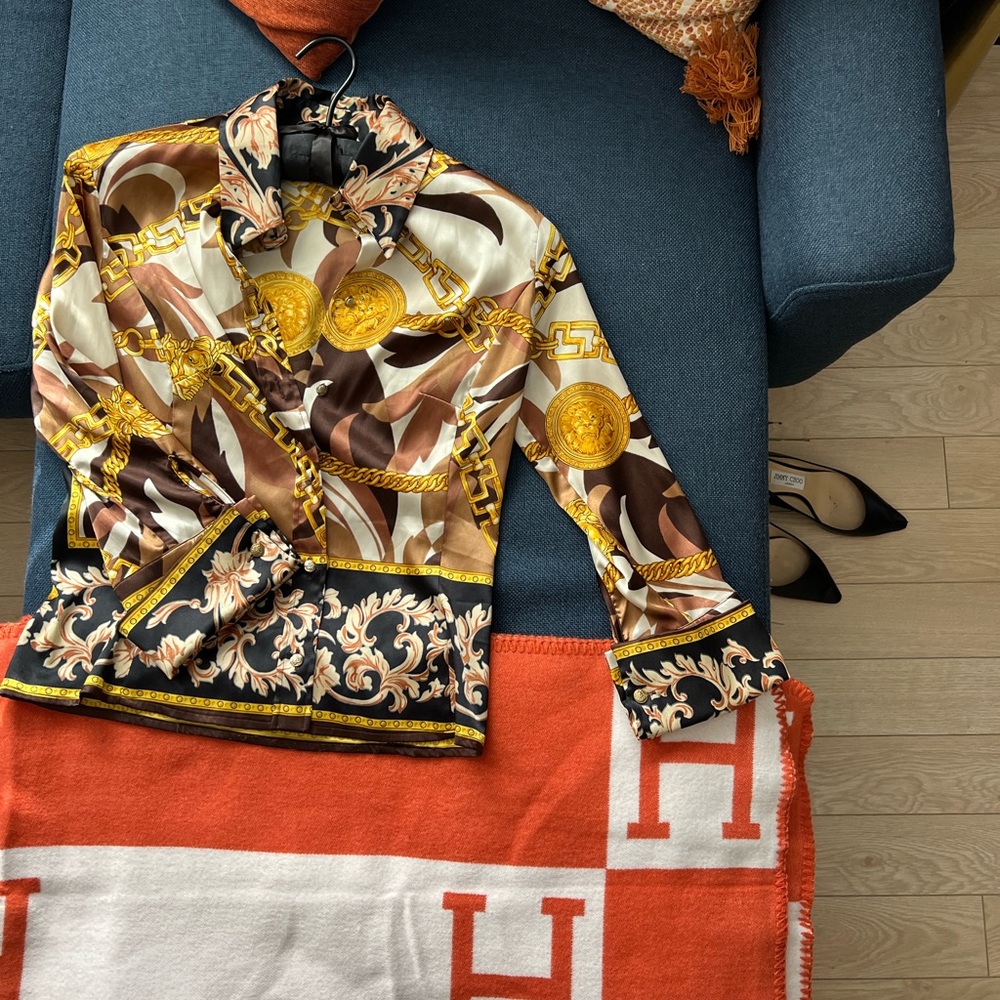 ❤️Versace Jeans Couture Button-Up Shirt XS